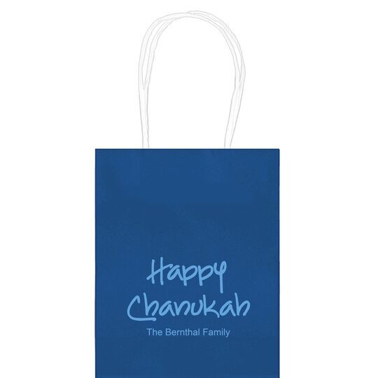 Studio Happy Chanukah Mini Twisted Handled Bags